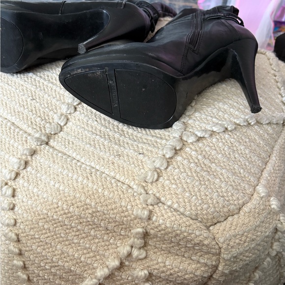 Nine West Black Over the Knee Boots - Picture 2 of 5